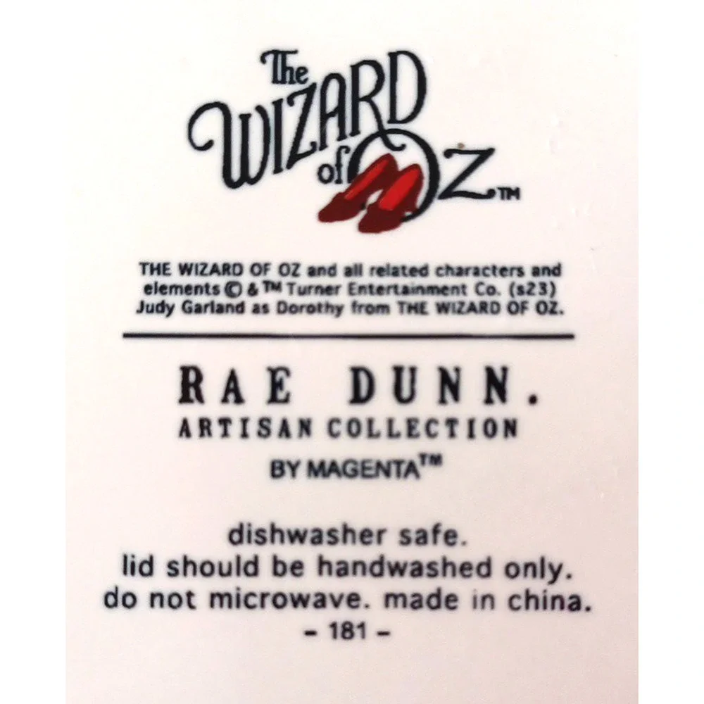 Rae Dunn Wizard Of Oz Dorothy 9